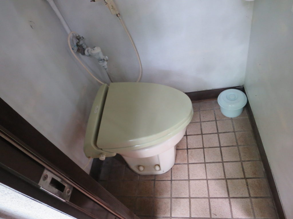 蓼の花オートキャンプ場のトイレ　便器