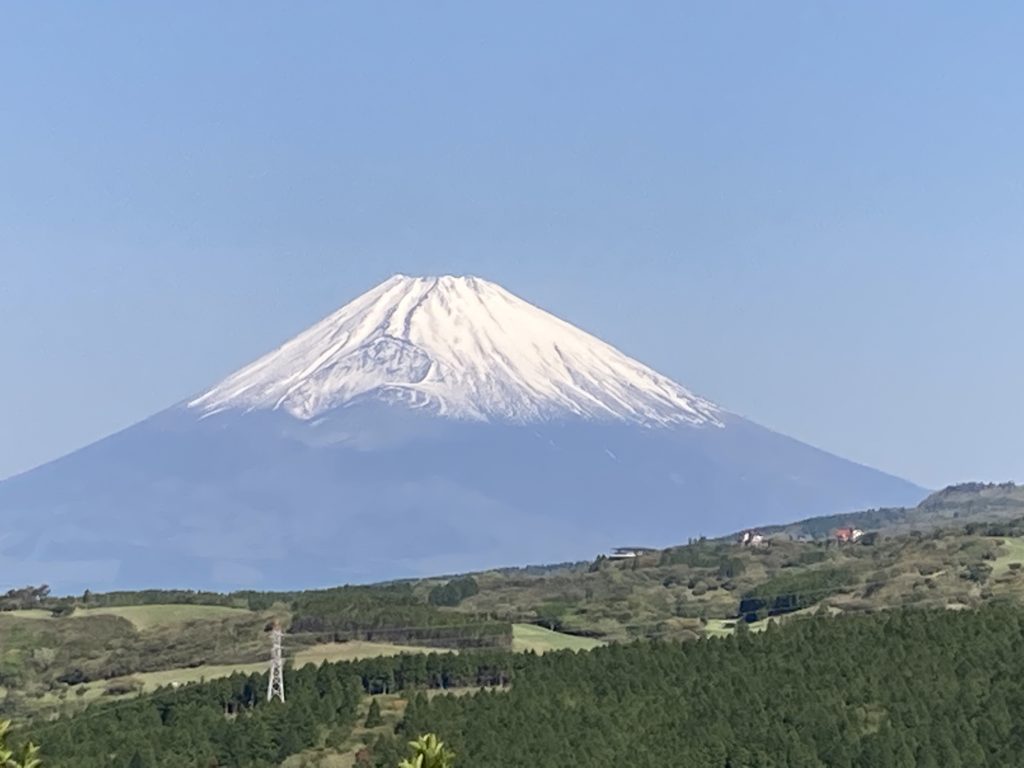 芦ノ湖スカイラインからの富士山は絶景