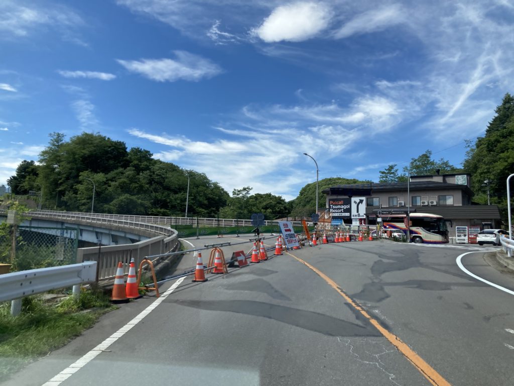 国道144号線「嬬恋橋」全面通行止めに伴う迂回路