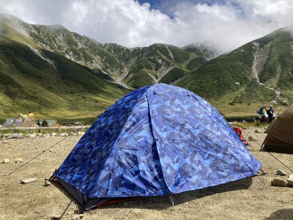 ワークマン　BASICドームテント 1人用で登山でテント泊