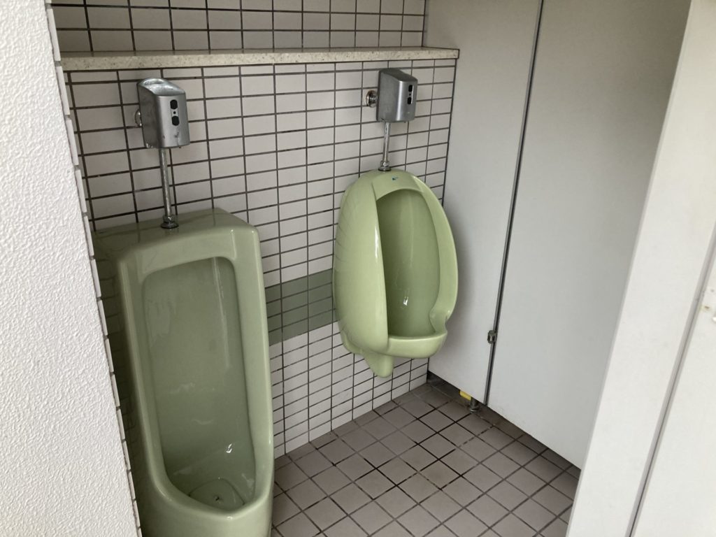 道の駅「マリンドリーム能生」の男子トイレ