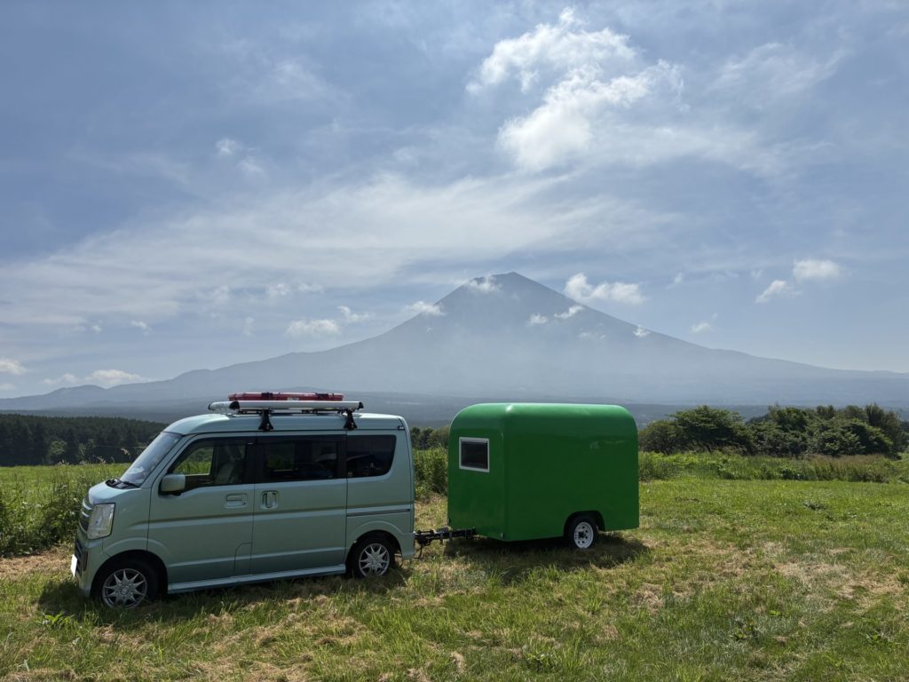 富士高原トマトフィールド２段目の最前列