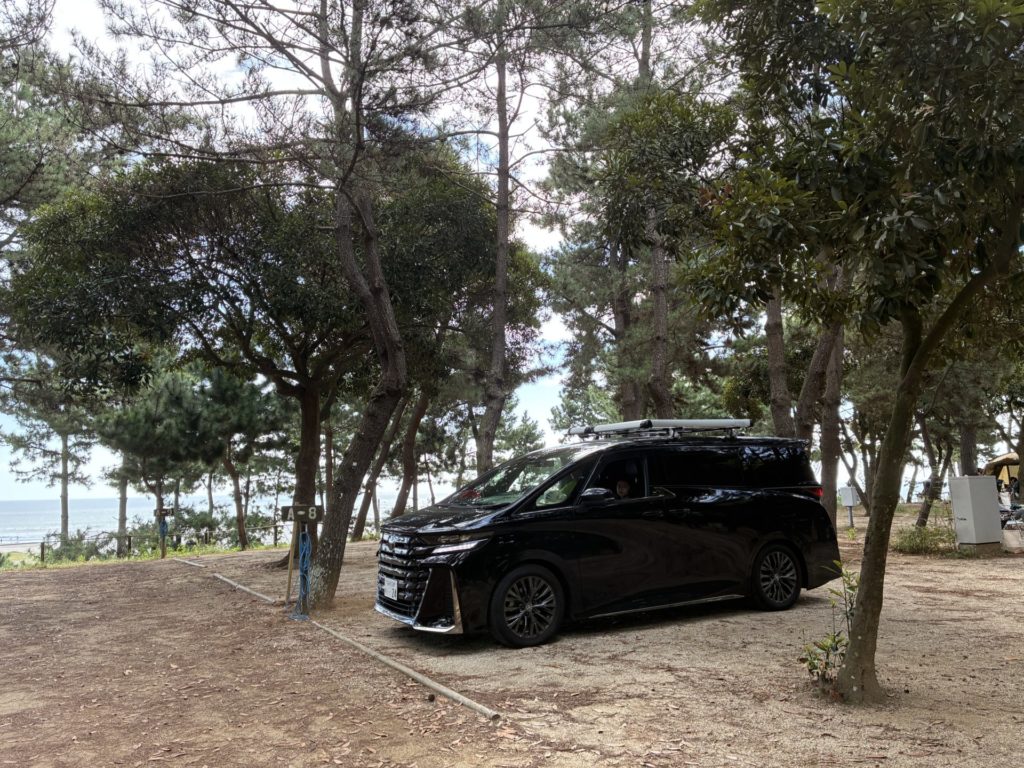 大洗サンビーチキャンプ場　Ａ８サイト