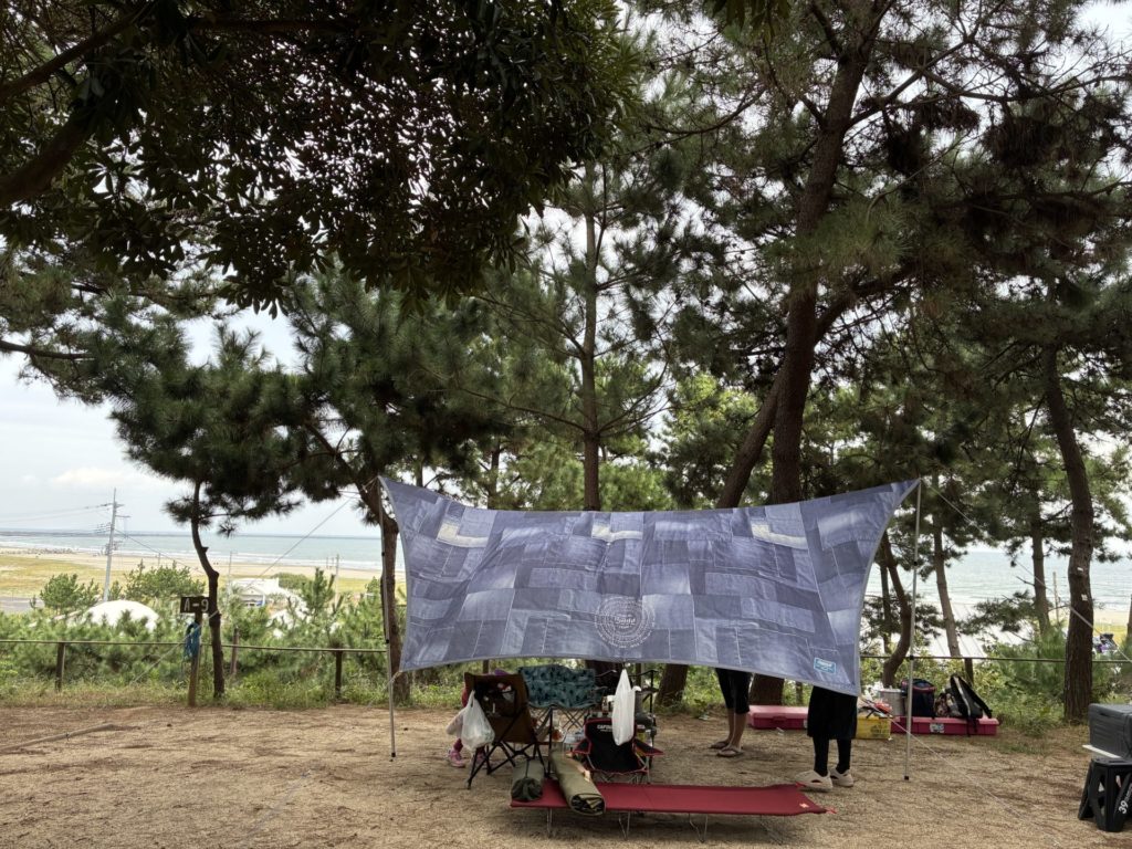 大洗サンビーチキャンプ場　Ａ９サイト