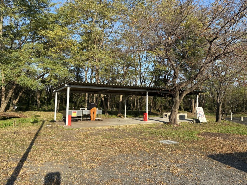 かんなの湯「神流川ゆ～ゆ～ランド自由広場無料キャンプ場」の水場