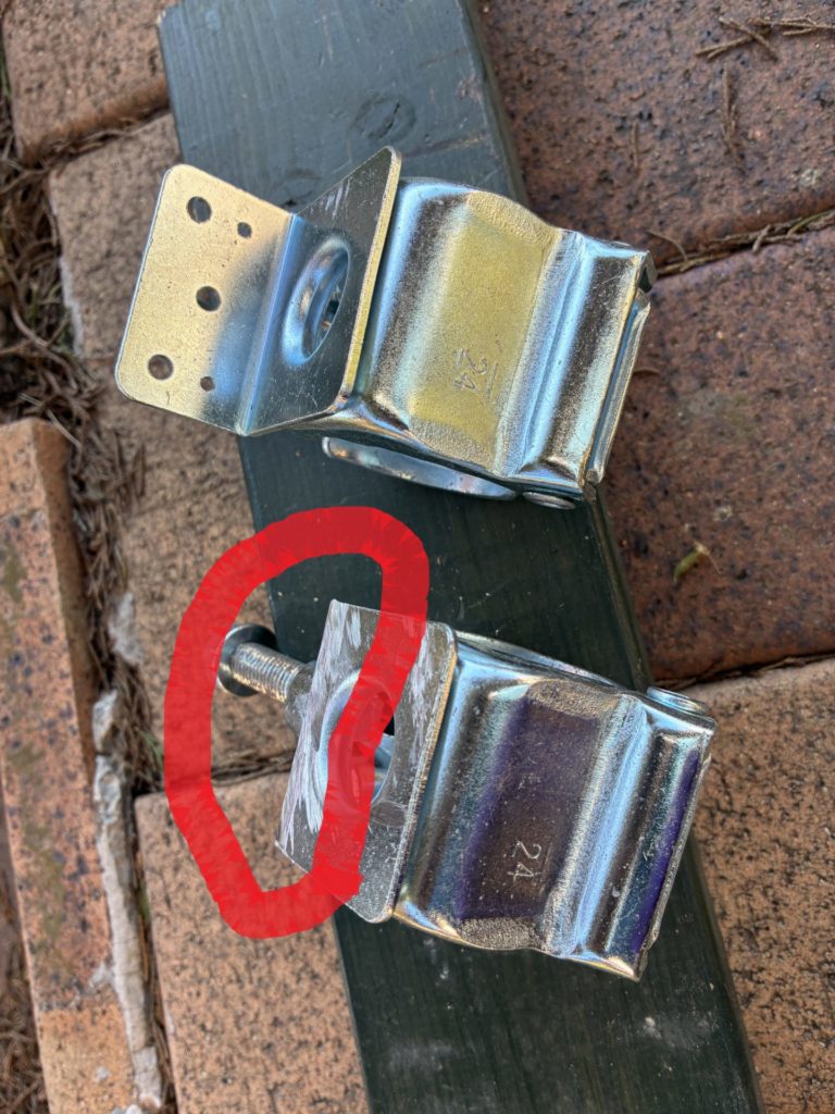 クランプ切断後