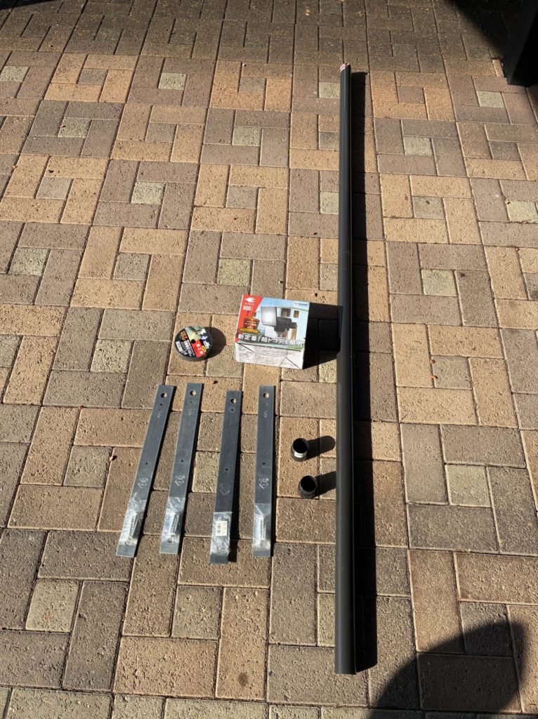 カーポートの高さ調整DIYで20cmアップ補強材