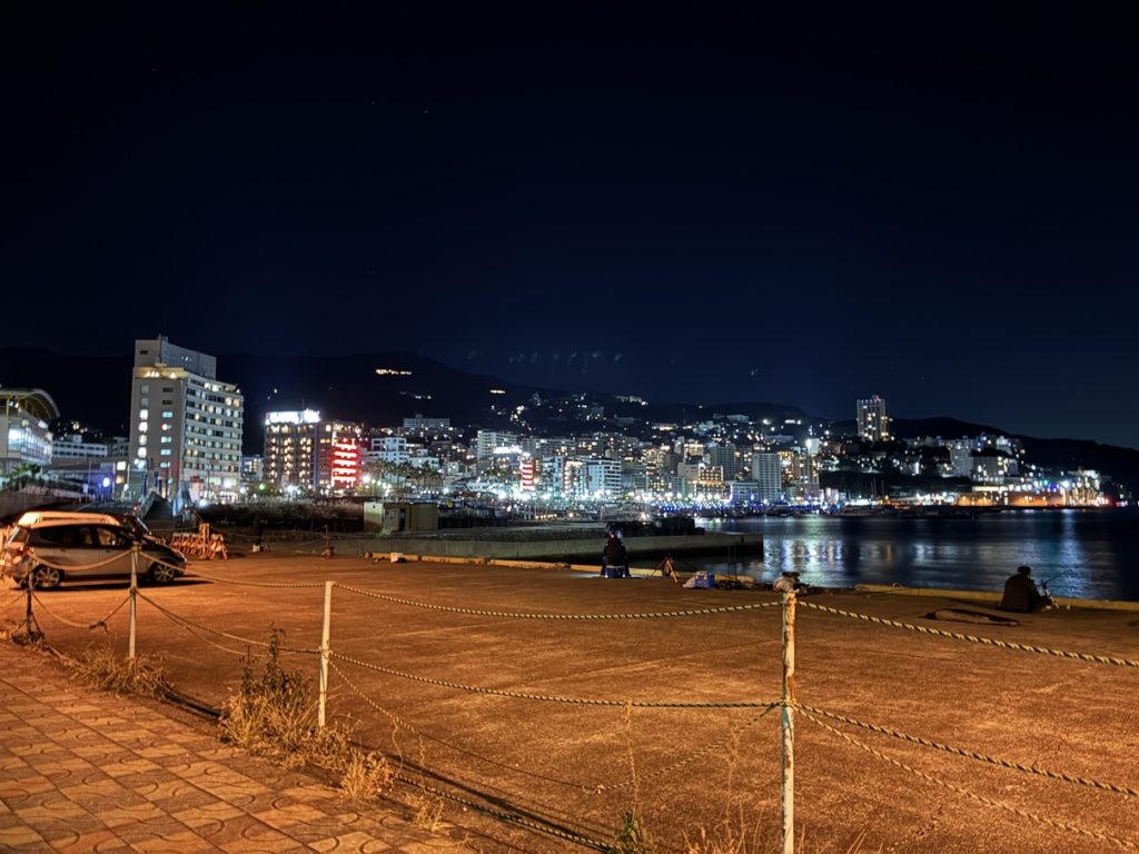 熱海の夜景